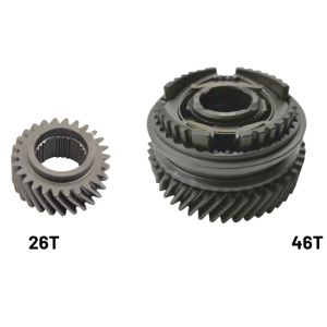 D4D Gear set 5th Countershaft (46T/26T, 4‑slot, Alloy) (3342860040)