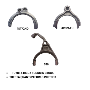 D4D TOYOTA HILUX/QUANTUM 1ST/2ND/3RD/4TH/5TH FORKS