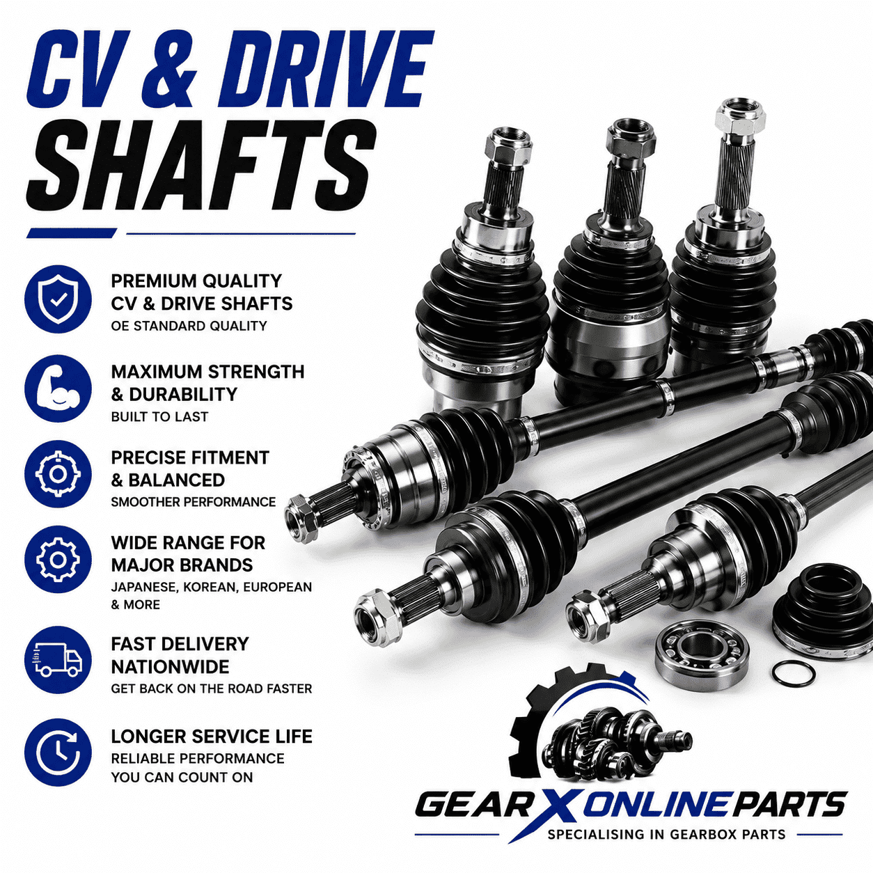 CV Joints & Driveshafts